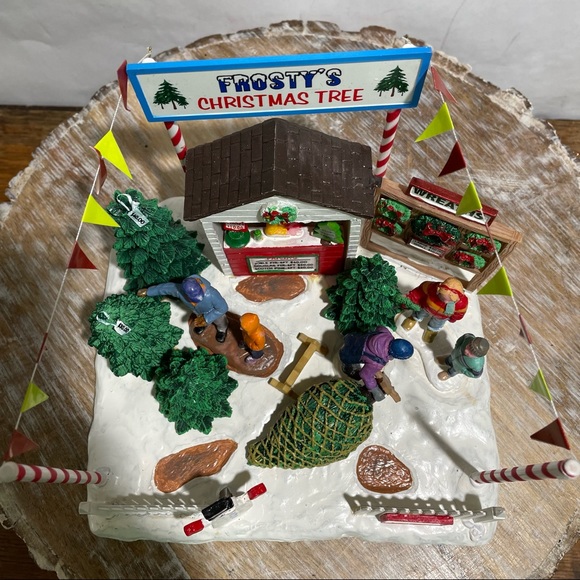 Lemax Frostys Christmas Tree Lot holiday village decor - Picture 8 of 13